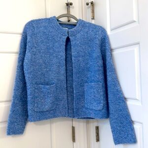 NWT JCREW “LADY JACKET” in CORNFLOWER BLUE